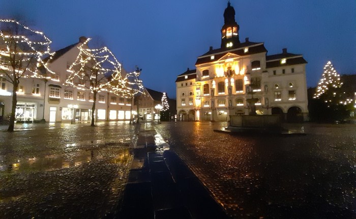 Lüneburg am Heiligabend
